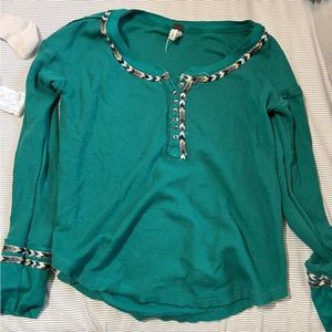 Free people thermal shirt
